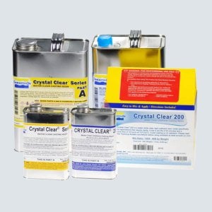 Crystal Clear 200 UV Dayanımlı Optik Şeffaf Sıvı Plastik