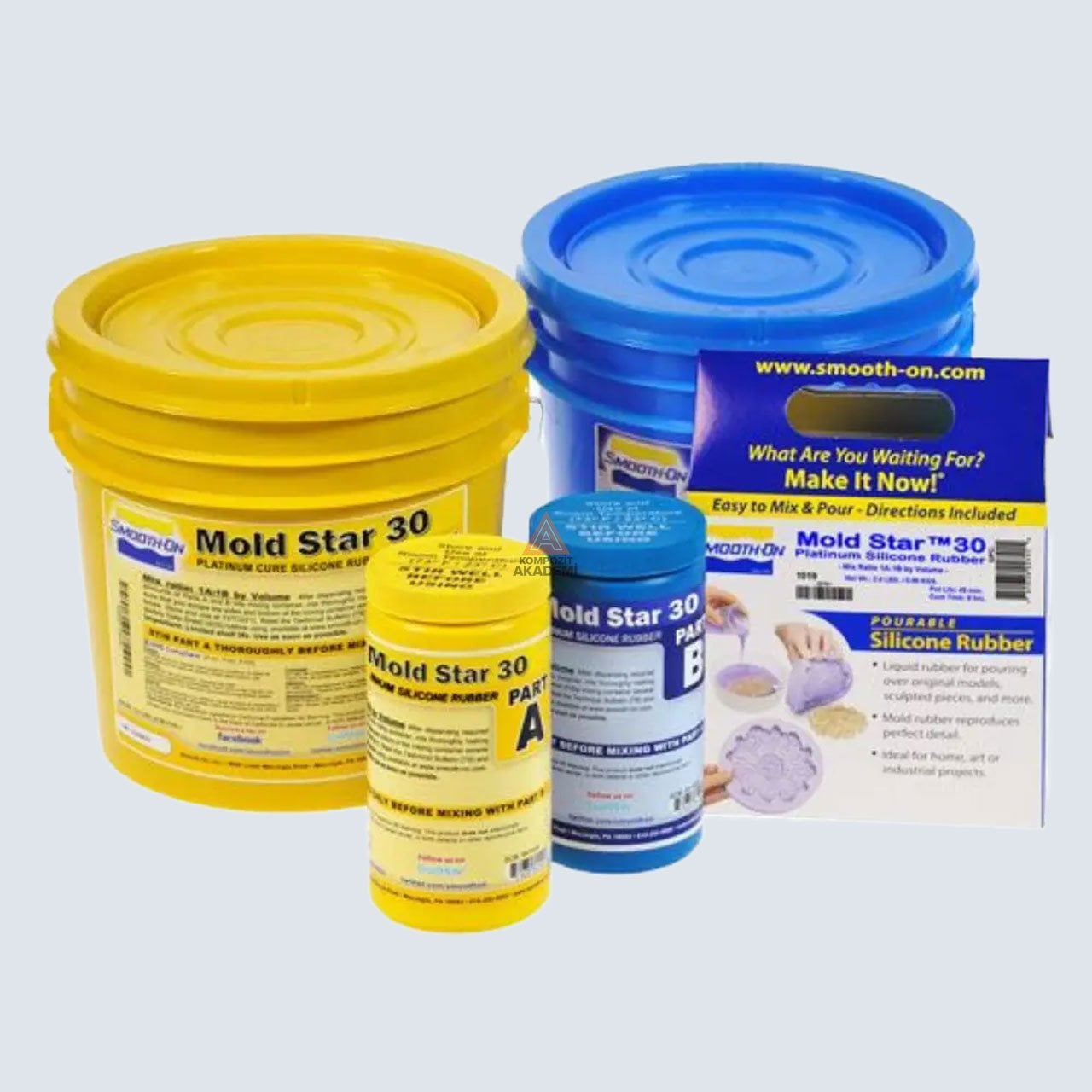 Mold Star 30 Yüksek Performanslı Platin Kalıp Silikonu
