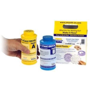 Smooth-Cast ONYX Fast Siyah Üretan Sıvı Plastik Döküm Reçinesi Trial Size - 1.00 Kg