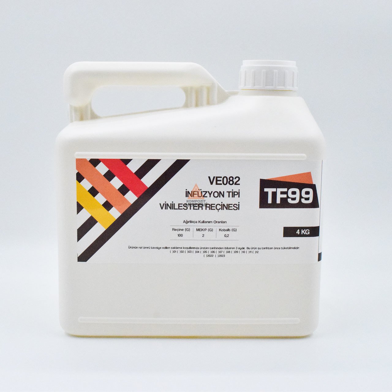 VE082 İnfüzyon Tipi Vinilester Reçinesi 4 KG