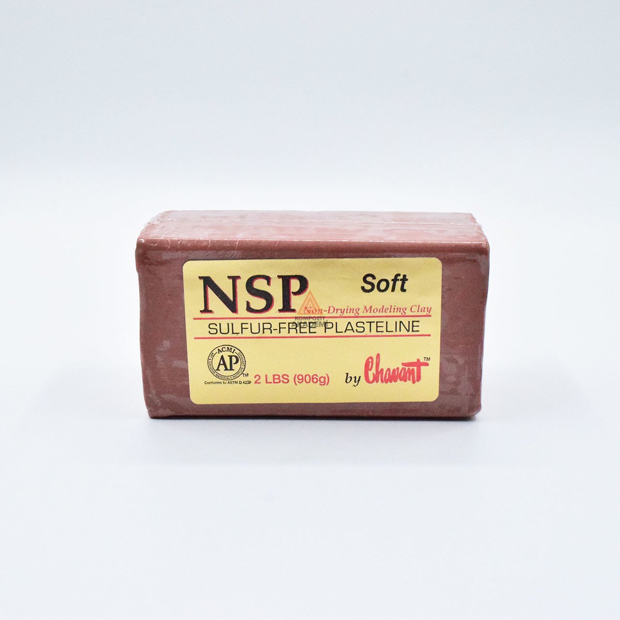 Chavant NSP Soft Modelleme Kili - Kahverengi