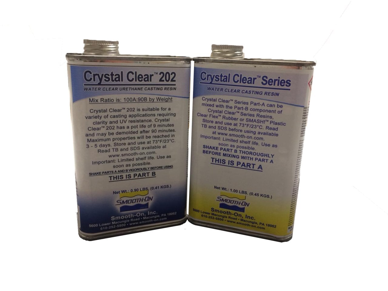 Crystal Clear 202 UV Dayanımlı Optik Şeffaf Sıvı Plastik Trial Size - 0.86 Kg