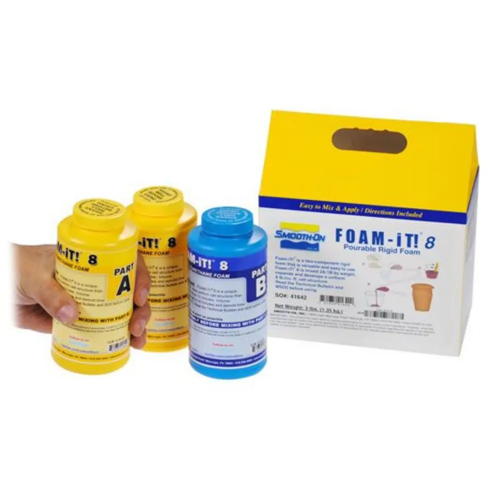 FOAM-iT! 8 Rijit Üretan Köpük Döküm Reçinesi Trial Size - 1.36 Kg
