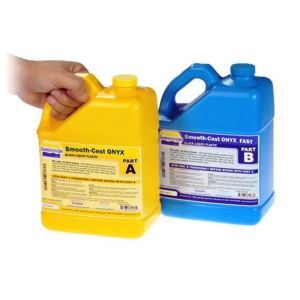 Smooth-Cast ONYX Fast Siyah Üretan Sıvı Plastik Döküm Reçinesi 1 Gal - 7.48 Kg